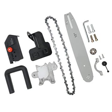 Imagem de Conversor de motosserra Alavanca de controle conveniente Suporte para motosserra Liga de aço 1200W ABS Fácil instalação Economia de energia ao cortar plástico