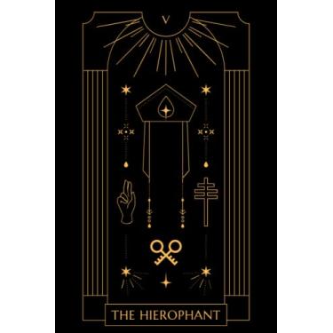 Imagem de The Hierophant Major Arcana Tarot Journal: 100 Pages, 6"x9"