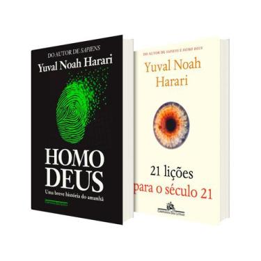 Imagem de Kit Livros Yuval Noah Harari - Homo Deus + 21 Lições Para O Século 21