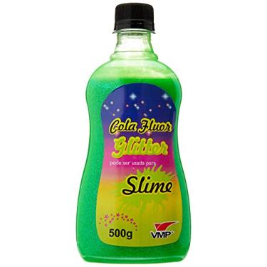 Imagem de Cola Color Fluo Gli 500G Cor Unica Caixa C/6 Verde