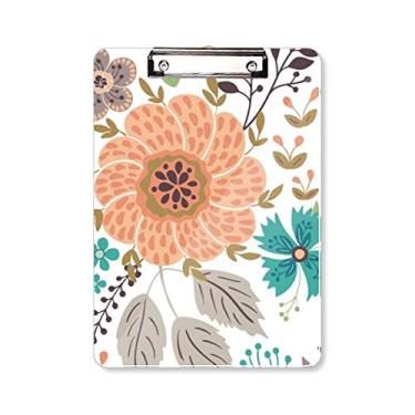 Imagem de Sun Flower Plant Paint Prancheta pasta, bloco de escrita A4
