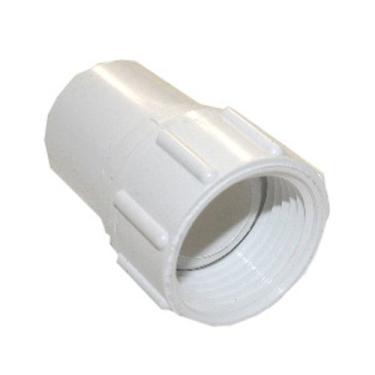 Imagem de LASCO Adaptador de mangueira de PVC 15-1623 com mangueira fêmea de 0,9 cm e conexão de cola de tubo de PVC de 0,9 cm