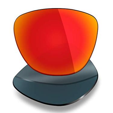 Imagem de Mryok Lentes de substituição para Oakley Fringe – Opções, Polarizado - Vermelho fogo, One Size