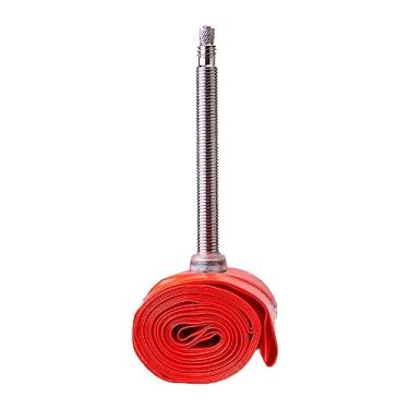 Imagem de Vaveren Tubo interno de bicicleta Tubo interno de bicicleta Pneus de bicicleta Premium durável TPU Tubo de bicicleta leve Tubo de bicicleta para adultos, 20 polegadas 60L