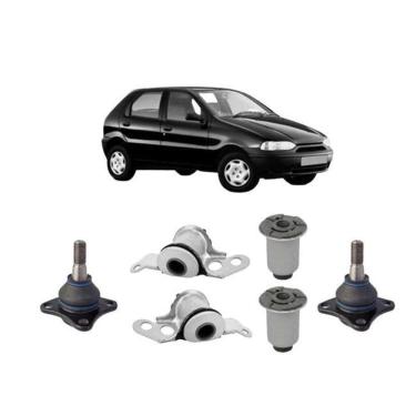 Imagem de Pivô + Bucha Da Balança Bandeja Dianteira Palio 1996 1997 98