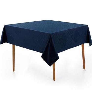 Imagem de Toalha De Mesa Quadrada 8 Lugares 180X180cm  Celebra Alamanda Marinho