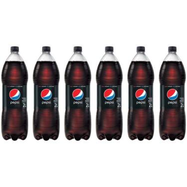 Imagem de Refrigerante Pepsi Cola Zero 6 Unidades - 2L