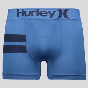 Imagem de Cueca Boxer Hurley Seamless Azul  masculino