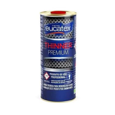 Imagem de Thinner Eucatex 9100 900ml - Embalagem Com 12 Unidades - Eucalar