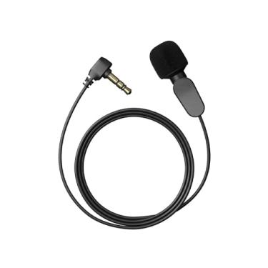 Imagem de INSYOO Microfone Lavalier original para DJI/Mic 2, microfone de lapela para entrevistas, vlogs, transmissão ao vivo e muito mais, preto