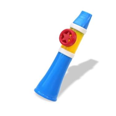 Imagem de Gosizos Kazoos para adultos, kazoo lavável, kazoos reutilizáveis para guitarra, ukulele, violino, piano, teclado, instrumentos musicais fáceis de aprender para amantes da música (Azul)