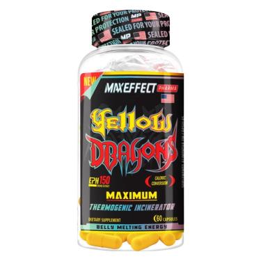 Imagem de Yellow Dragons Termogênico Ultra Potente MaxEffect 60 Cáps-Unissex