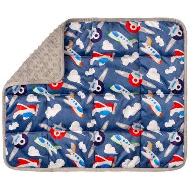 Imagem de Florensi Almofada de colo ponderada para crianças, 2,3 kg - Cobertor ponderado para crianças, adolescentes, meninos, meninas - macio, quente, confortável - Cobertor de colo ponderado sensorial e