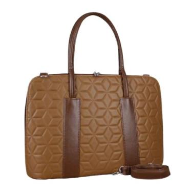 Imagem de Bolsa Pasta Para Notebook Feminina Maleta Executiva Premium Elegante Para Ate 15,6” (PREM-DCAR)
