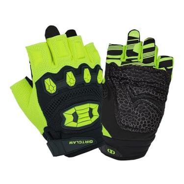Imagem de Seibertron Youth Dirtclaw Gloves - BMX MX ATV MTB Road Racing Mountain Bike Cycling Gloves Fluo Yellow L