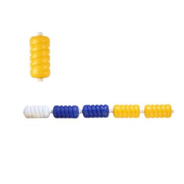 Imagem de Flutuadores de corda, corda flutuante de segurança para piscina, divisor de pista de competição de treinamento de natação, uma cor por metro, cerca de segurança de praia ajustável, cor personalizável