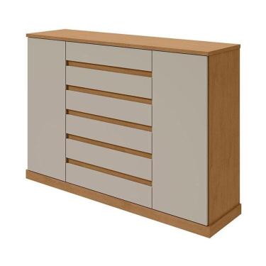 Imagem de Cômoda Sapateira Vedra Amêndoa Clean Off White - Lopas