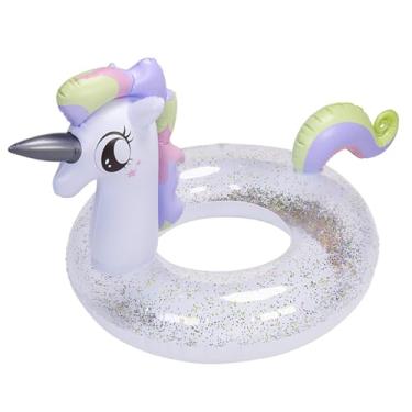 Imagem de Boia Infantil Unicornio Bichinhos Inflável Piscina Verão Bebê Praia Crianças