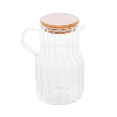 Imagem de LYOR - Jarra de Vidro Borossilicato com Tampa de Bambu Classic 1,1L