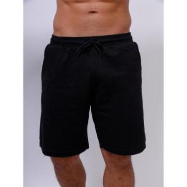 Imagem de Bermuda Moletinho Masculina Com Bolso -Masculino