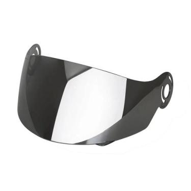 Imagem de Viseira Capacete Taurus Zarref Cromada Espelhada Colorida, Prata