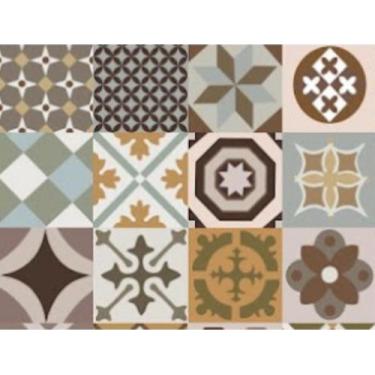 Imagem de Papel de Parede Cozinha e Banheiro Lavável Vinílico Azulejo Português 
