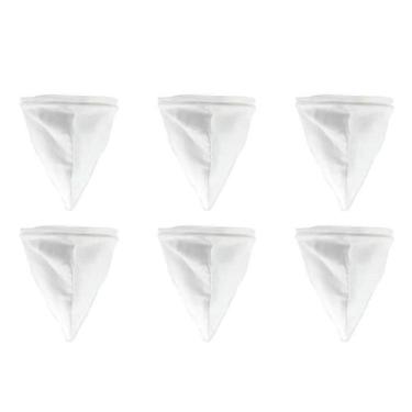 Imagem de Kit 6 Peças Refil Para Coador de Pano Café Com Suporte 6,5Cm - Niquela