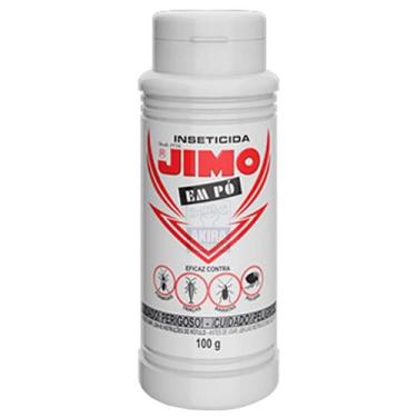 Imagem de Jimo Inseticida Anti Pulga Barata Traça formiga Em Po 100g