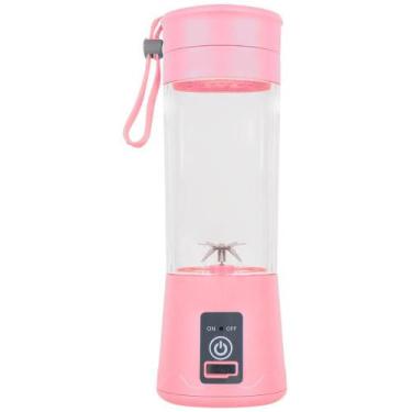Imagem de Mini Liquidificador Portátil Usb Recarregável ( Rosa ) - Casa Liba, Li