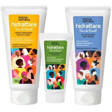 Imagem de Creme Corporal Gel Esfoliante Creme Mãos Pés  Tons Do Brasil - D'Água 
