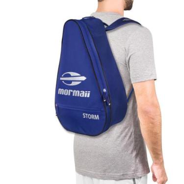 Imagem de Raqueteira Mormaii Storm 2 Beach Tennis Azul