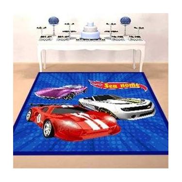 Imagem de Tapete para Festa Hot Wheels Mod01 - Lojinha da Luc Adesivos