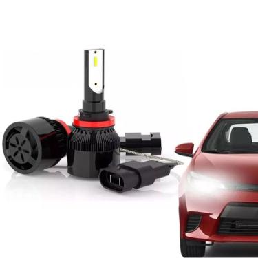 Imagem de Kit Par Super Led Lumens H1 a H11 9005/9006 Farol Automotivo - Tesla S