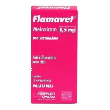 Imagem de Flamavet 0,5 mg para Cães 10 comprimidos - Agener União