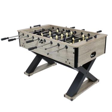 Imagem de Mesa De Pebolim Bonafit Toto Futebol De Mesa Totó Jogo - Cinza, único