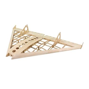 Imagem de VilogaRC Balsa Wood Model Airplane T11 Air Kart 1000mm Wingspan RC Airplane Glider KIT to Build for Adults Hobby Fly (Kit+Motor+Prop+Servo+ESC+Covering film)