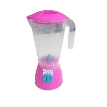 Imagem de Brinquedo Liquidificador Faz De Conta Cozinha Infantil Plastico Rosa -