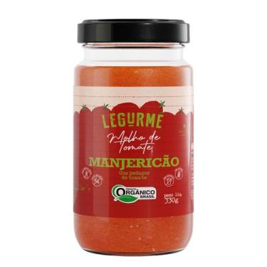 Imagem de Molho de Tomate Orgânico Sabor Manjericão 330g - Legumê