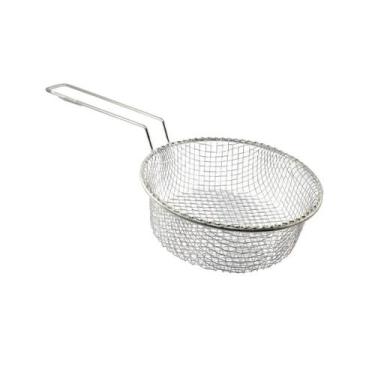 Imagem de Cesto fritura p/ frigideira redondo peneira friturama 23cm - aRAMINAS