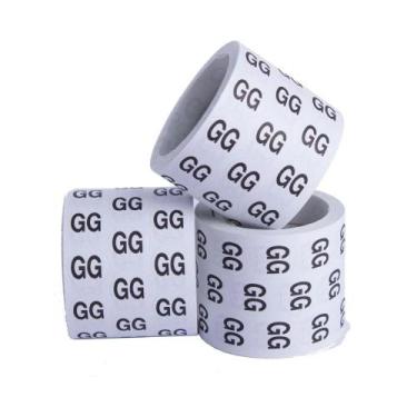 Imagem de Etiqueta Adesiva Tamanho GG 1,3 Cm Rolo 1000 Un P/Identificação Roupas