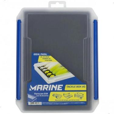 Imagem de Estojo Pesca Marine MTB255J Jig Isca Artificial 18 Divisões - Marine S
