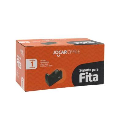 Imagem de Suporte Para Fita Adesiva Pequeno Preto Jocar Office