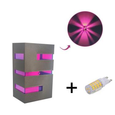 Imagem de 5 Arandelas Massuia Preta + 5 Lâmpadas - Escolha sua Lente Favorita - 