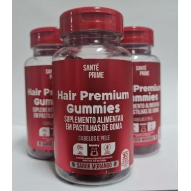 Imagem de Hair Premium Gummies - Sante Prime (COMBO C/ 3 PRODUTOS) - Santé Prime