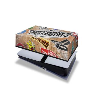 Imagem de Capa Compatível PS5 Pro Anti Poeira Horizontal - Tony Hawk's Pro Skate