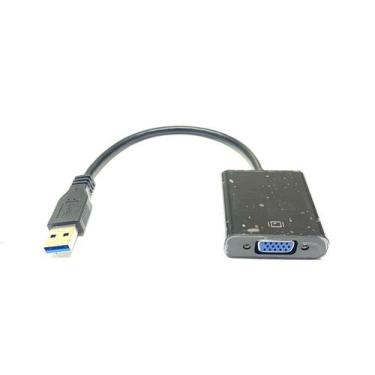 Imagem de Cabo Adaptador Conversor Usb X Vga Monitor Multitelas Pc - Lotus