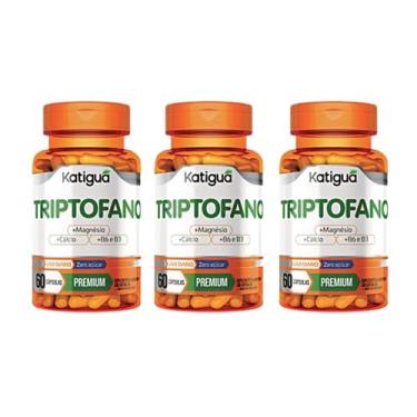 Imagem de Kit 3 Triptofano + Magnésio 60 Caps Katigua