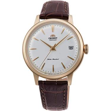 Imagem de Relógio feminino Orient Bambino mostrador branco automático RA-AC0011S10B