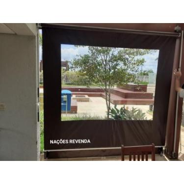 Imagem de Toldo Cortina Retrátil completo para instalação: Várias Medidas - Lona