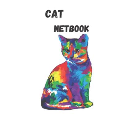 Imagem de Cat netbook: Lined journal 120 pages 6×9 inch
